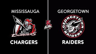 OJHL Highlights  Mississauga Chargers VS Georgetown Raiders  February 3 2024 [upl. by Llenej206]