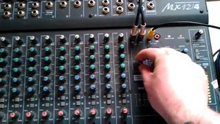 Yamaha MX124 mixer [upl. by Kevan222]