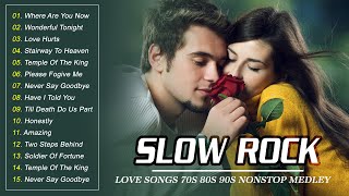 Slow Rock Nonstop Medley 💕 Best Slow Rock Love Songs of The 70s 80s 90s 💕 Nonstop Old Love Songs [upl. by Aicatsanna845]