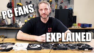 PC Fans Types Explained What is right for your setup [upl. by Dublin773]