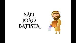 SÃO JOÃO BATISTA  DESENHOS BÍBLICOS  CATEQUESE [upl. by Irat683]