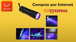 Unboxing Experiencia Aliexpress quotLuz Lámpara LED UVquot [upl. by Ihcas490]