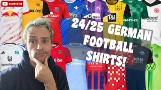 Ranking All GERMAN League Home 20242025 Football Shirts [upl. by Jone]