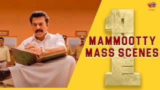 Mammootty Mass scenes  ONE  South Hindi Dubbed Movie 4K With English Subs  Mammootty [upl. by Ribak]