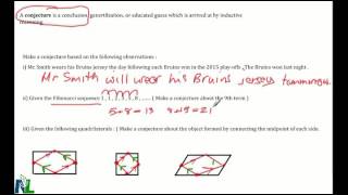 Making Conjectures using Inductive Reasoning [upl. by Hump726]