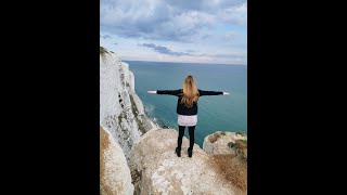 SCOGLIERE DI DOVER  White Cliffs of Dover  I Viaggi di Giada [upl. by Retluoc631]