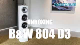 Unboxing Bowers amp Wilkins 804 D3 [upl. by Secnarfyram]