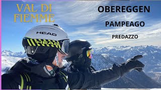 Val di Fiemme 2024 Obereggen Pampeago Predazzo 4k [upl. by Riancho]