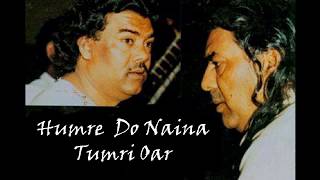 Sabri Brothers  Humre Do Naina with lyrics  Lines by Hazrat Amir Khusrow [upl. by Annairt]