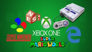 XBOX ONE  Como jogar no emulador de Super Nintendo NESBOX [upl. by Jamima]