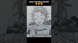 Drawing tutorial  new videos every day drawing animedrawing kyseart [upl. by Zannini]