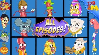 Derpy Bacon amp mEGGz COMPLETE SEASON 1 All 20 episodes [upl. by Krystalle]