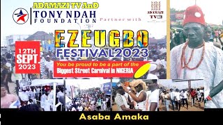 2023 Ezigbo  Ezeugbo New Yam Cultural Festival Of Asaba Delta State Nigeria [upl. by Towland]