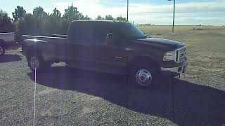 2347 2007 Ford F350 Dually King Ranch Pickup [upl. by Yddor]