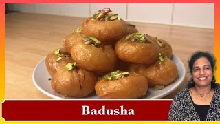 Badusha Recipe in Tamil  Balushahi [upl. by Llevad47]