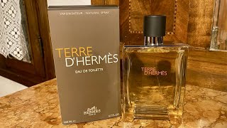 Terre dHermès 200ml unboxing [upl. by Llehcnom]