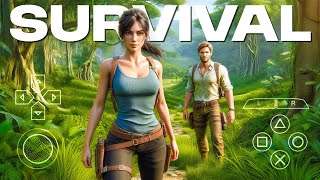 Top 5 Mind Blowing HIGH GRAPHICS SURVIVAL Game for Android 🔥 Top 10 Best Survival games for mobile [upl. by Anaehs]