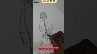 drawing artist artwork artshorts vairalvideo sketch short vairalvideo ❤❤❤ [upl. by Grobe]