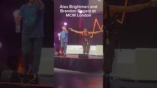 Alex Brightman and Brandon Rogers Hazbin Hotel Panel at MCM London Full vid ⬇️ hazbinhotel [upl. by Gnay188]