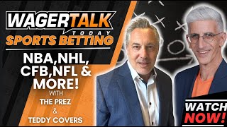 Free Best Bets and Expert Sports Picks  WagerTalk Today  College Football amp NHL Picks  1113 [upl. by Liane158]