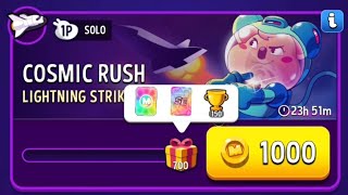 Diamond booster solo challenge700 points lightening strike cosmic rush solo challengematch masters [upl. by Dov8]