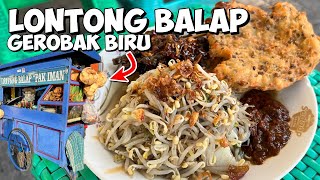 LONTONG BALAP GEROBAK BIRU PAK IMAN [upl. by Olethea173]