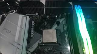 AsRock B550M Pro4 Mobo Baru Nyala Gak mau Tampil [upl. by Dulsea726]