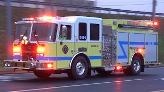 Kenhorst Fire Company New Engine 691 Responding 12221 [upl. by Neall]