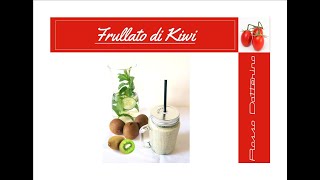 Frullato DETOX al kiwi con lacqua disintossicante aromatizzata [upl. by Nobie160]