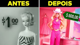 EVOLUÇÃO DOS COMERCIAIS DE BARBIE 19592023 [upl. by Anitsim]