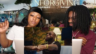 Yung Bleu  Unforgiving Official Video feat Davido  REACTION [upl. by Namyh]