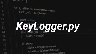 Crear script keylogger en python  FACIL [upl. by Dennet]