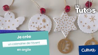 Tuto  Je crée un calendrier de l’Avent en argile [upl. by Raye]