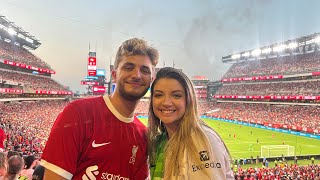 we went to our first liverpool game in the us tho [upl. by Mcgregor988]