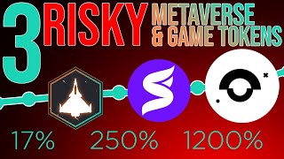 3 Risky Metaverse amp Game Tokens To Watch [upl. by Abramo914]