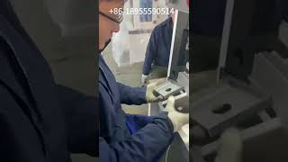 Bending Small Metal Box by Electric Press BrakeMinibox Small Metal Boxes [upl. by Adnovad]