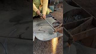 So Easy Circle Cutting With Hand Gas Cutter  Expert Man shortsfeed viralvideo [upl. by Manolo736]