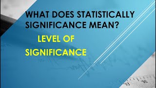 Level of Significance  Meaning of Statistically Significance  Confidence Intervals  NTAUGC NET [upl. by Oilla]