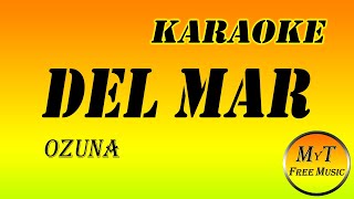 Ozuna  Del Mar quotTiny Desk Home Concertquot  Karaoke  Instrumental  Letra  Lyrics [upl. by Grimaud6]