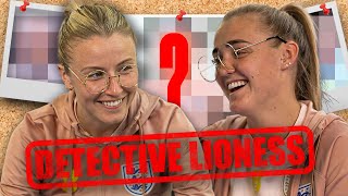 quotDumbledore Isnt A Villainquot Leah Williamson amp Georgia Stanway Become Lioness Detectives [upl. by Zere]