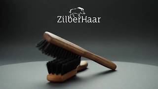 ZilberHaar Regular Beard Brush [upl. by Yraillih]