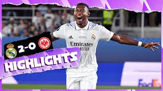 HIGHLIGHTS  Real Madrid 20 Eintracht Frankfurt  UEFA Super Cup [upl. by Cohin504]