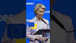 Peace cannot be taken for granted VonderLeyen [upl. by Lontson]