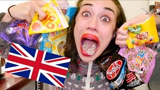 AMERICAN EATS BRITISH TREATS AND SWEETS [upl. by Lennor59]