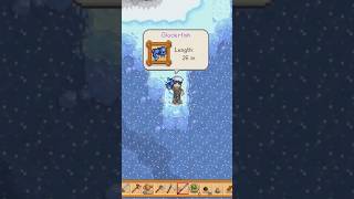 THE LEGENDARY GLACIERFISH 😁😆 stardewvalley like subscribe [upl. by Ackerman]