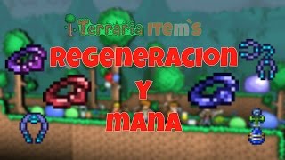 Regeneración y Mana Terraria Guía en Español [upl. by Eiluj]