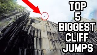 TOP 5 BIGGEST CLIFF JUMPS EVER Best of Chase Reinford [upl. by Terrance]