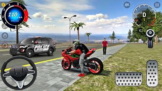 Motos Bike Open City Bike Motocross Stunt Xtreme Motorbike Police Racing Android Driving Gameplay [upl. by Emya]