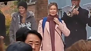 Renée Zellweger spotted filming new Bridget Jones in Hampstead  SWNS [upl. by Nosemaj]