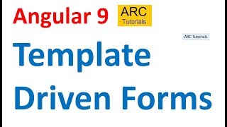 Angular 9 Tutorial For Beginners 42 Template Driven Forms [upl. by Dash]